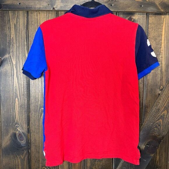 Polo Ralph Lauren Pony #3 Diagonal Stripe Polo - Picture 2 of 4